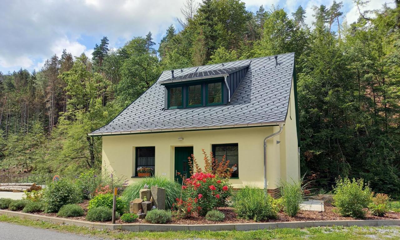 Ferienhaus Buschmuehle - Stolpen Buitenkant foto